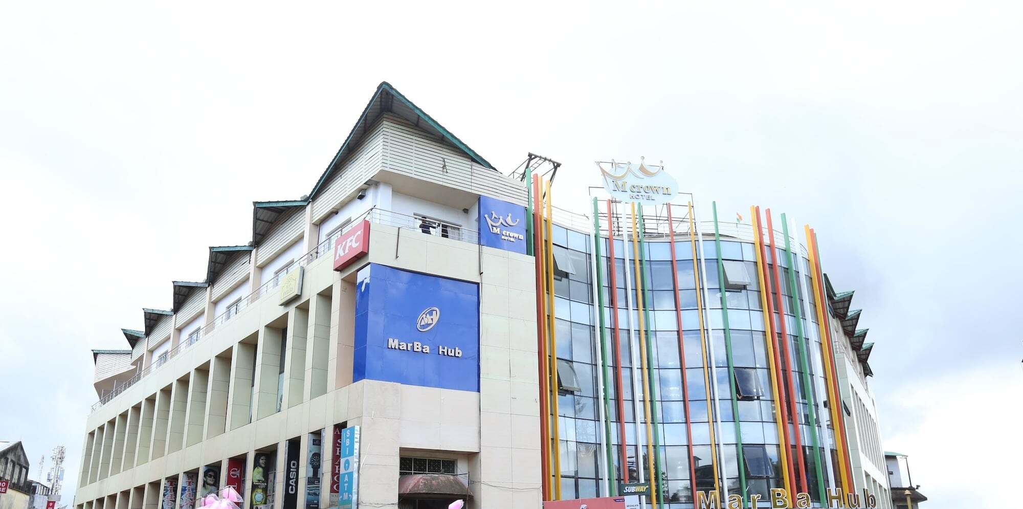 M Crown Hotel Σιλόνγκ Εξωτερικό φωτογραφία